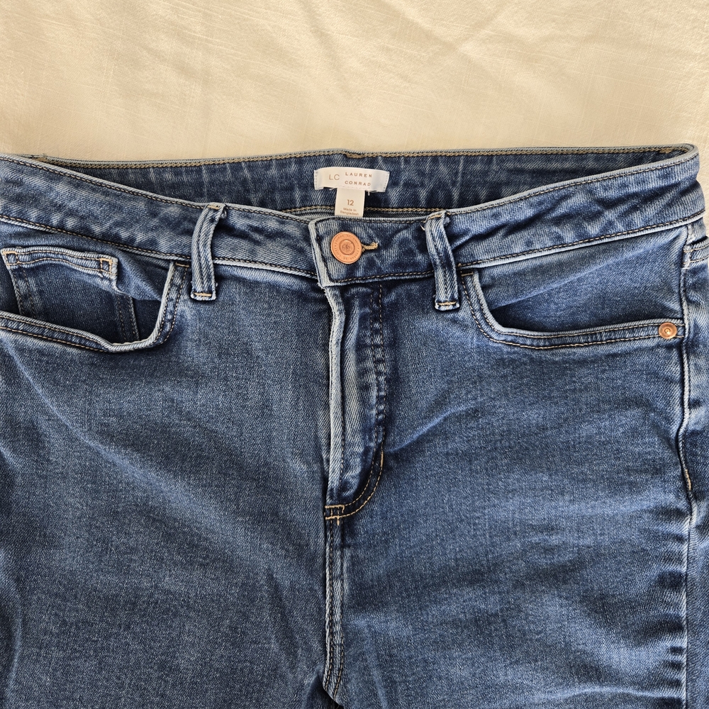 LC Lauren Conrad High Rise Blue Jeans